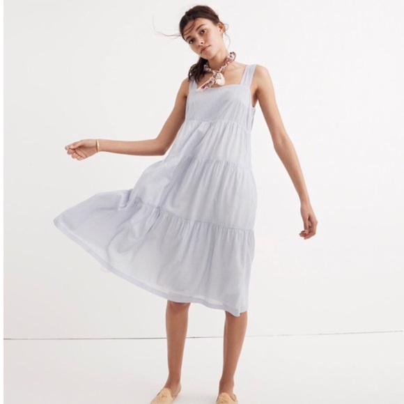 Madewell striped midi dress - Picture 2 of 8